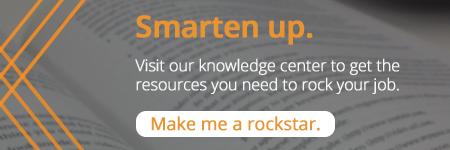 Smarten up. Visit our knowledge center for the resources you need to rock your job.