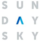 sun day sky logo